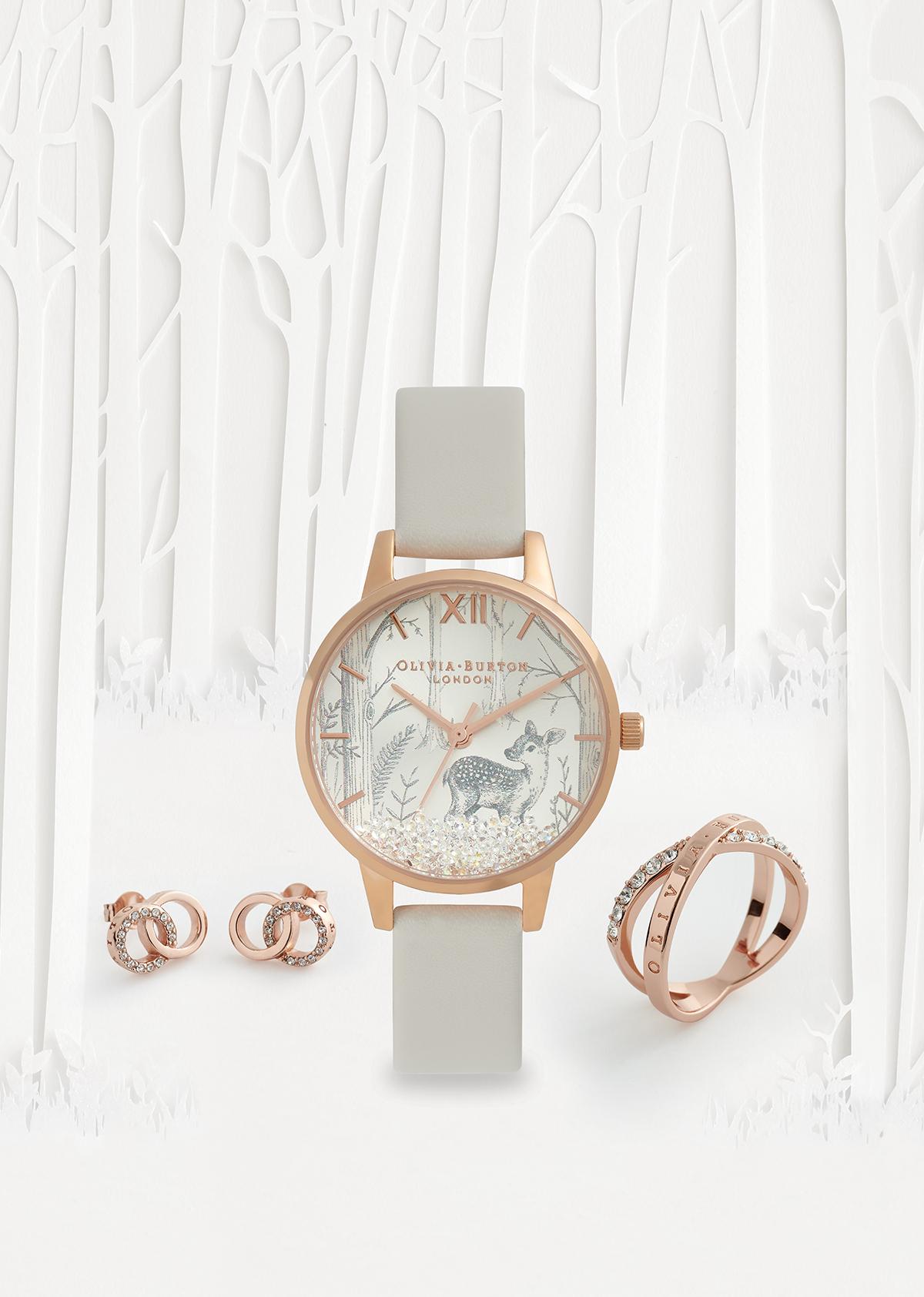 Olivia Burton Watch, ring and earrings